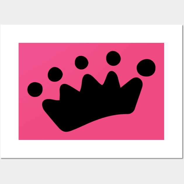 Barbie tiara crown Wall Art by Fun Planet